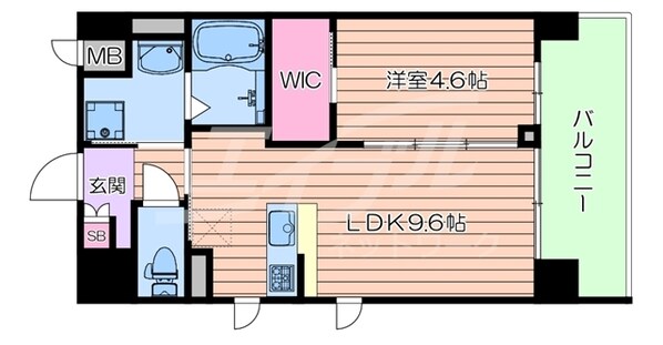 第26関根マンションの物件間取画像